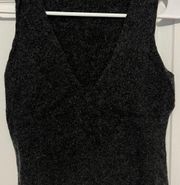 J crew wool cashmere blend sweater vest size medium