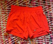 FILA athletic shorts // red // size xs