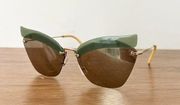 Miu miu butterfly metal sunglasses SMU 56 T