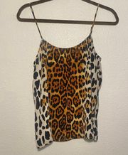 Leopard Silk Cami