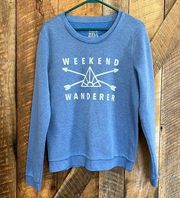 Well Worn Weekend Wanderer sweatshirt