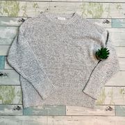 ⭐️TOPSHOP⭐️ Heathered Grey Knit Crewneck Sweater