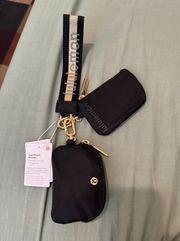 Black Wristlet Pouch