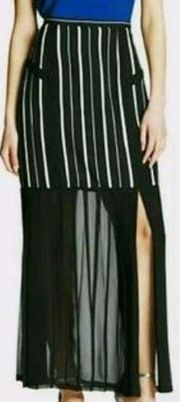 Robert rodriguez stripe skirt size 16