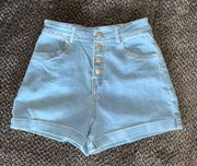 Retro High Waisted Shorts