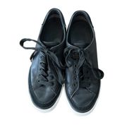 Rag & Bone woman black leather sneakers women’s size US 37.5