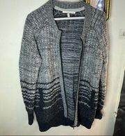Victoria’s Secret Alpaca Wool Blend Zipper Cardigan Sweater