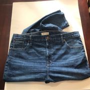 Madewell 10” High Rise Skinny Jeans Size 35