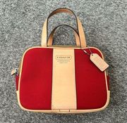 Coach Red Cosmetics Traveling Case