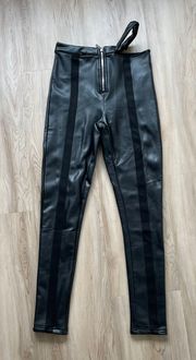 Faux Leather Pants