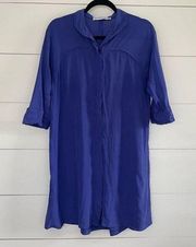 See By Chloe Blue Silk Dress