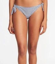 ✨ Side-Tie Swim Bottoms for Wo 
Blue Gingham✨