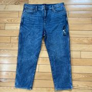 J. Crew Classic Vintage Jean in All-Day Stretch in Navy Sawyer Wash - 35 NWT