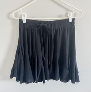 Boutique Black Pleated Skirt
