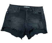 Just USA Black denim shorts