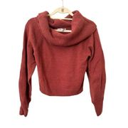 SPLENDID Cropped Cowlneck Sweater Sz Small