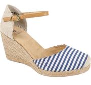 White Mountain |  Mamba Espadrille Wedge Sandal | Size 8.5