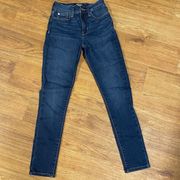 Denizen by Levi's Womens High Rise Ankle Super Skinny Jeans Size XS Blue