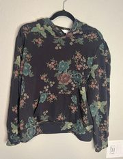 Lauren Conrad floral print hoodie