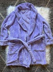 Sonoma purple star print robe