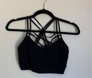 5/$25 Maurices Black Lace Strappy Bralette