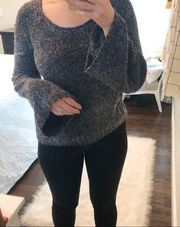 Melrose and Market soft cozy bell sleeve sweater