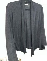 One Clothing Solid Black Basic Staple Piece Cardigan Size Medium