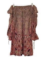 ANTHROPOLOGIE Maeve Milou Dress Size Small Off the Shoulder