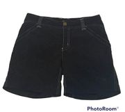 Mountain Hardwear Size 4 Women Black Mid Rise Nylon w/Pockets Shorts