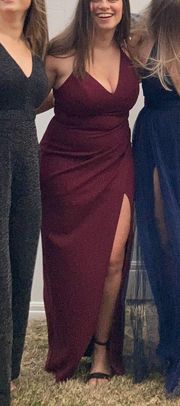 Long Red Formal Dress