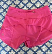 Lululemon Speed Up Shorts 4”