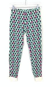 Vineyard Vines Womens Size XXS Lounge Pants Pajama Pink Navy Blue Penguin Print