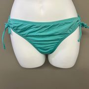 Apt. 9 String Turquoise Bikini Bottom- Size 6