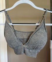 Gray Padded Bralette