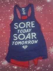 Dc COMICS Superman soar tank size small