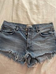 Free People Denim Shorts