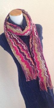 MISSONI Chevron Scarf NWOT