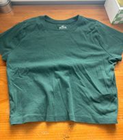 Cotton Crew Baby Tee Green L