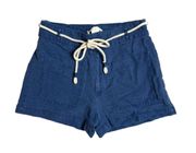 C & C California Women’s Xs Blue Pull On Shorts