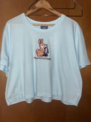 Coney Island Picnic NWT  Crop Top Size X-Large