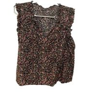 BB Dakota by Steve Madden Ditsy Floral Top Women’s XX Large LTOP731