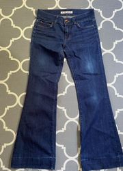 J. Brand Love Story Dark Wash Bell Bottom 25