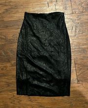 Olivaceous snake print skirt nwt