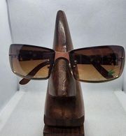 Lacoste Brown & Gold Sunglasses