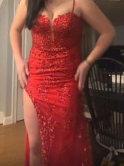 Prom Dress Red