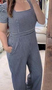 Shelby & Palmer checkered pants jumpsuit size 12