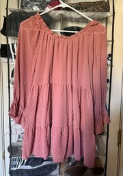 Strapless  Blush shirt