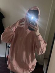 X Playboy Pink Oversized Hoodie