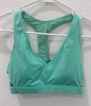 Green Sports Bra