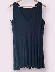 Lauren by Ralph Lauren Black A-line Lined Dress - size 16